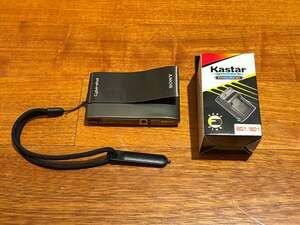 Sony Cyber-shot DSC-TX1 10.2MP Digital Camera with Kastar Charger - Gray